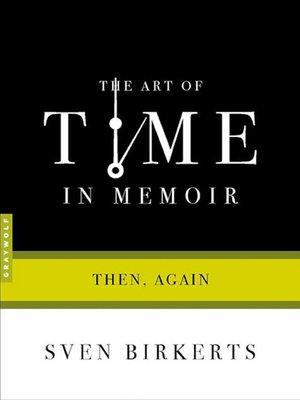 cover image of The Art of Time in Memoir